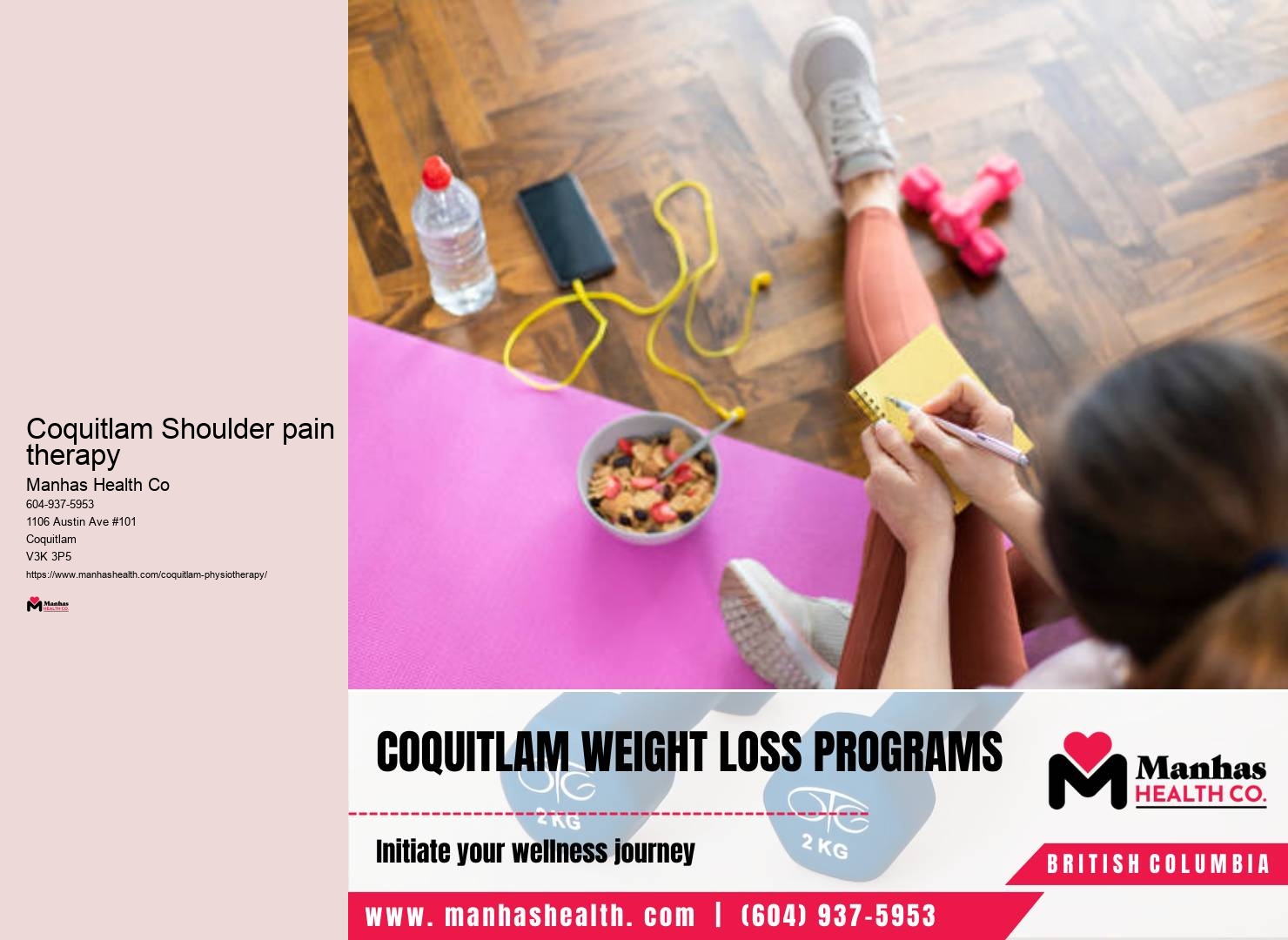 Tailored injury prevention programs in Coquitlam