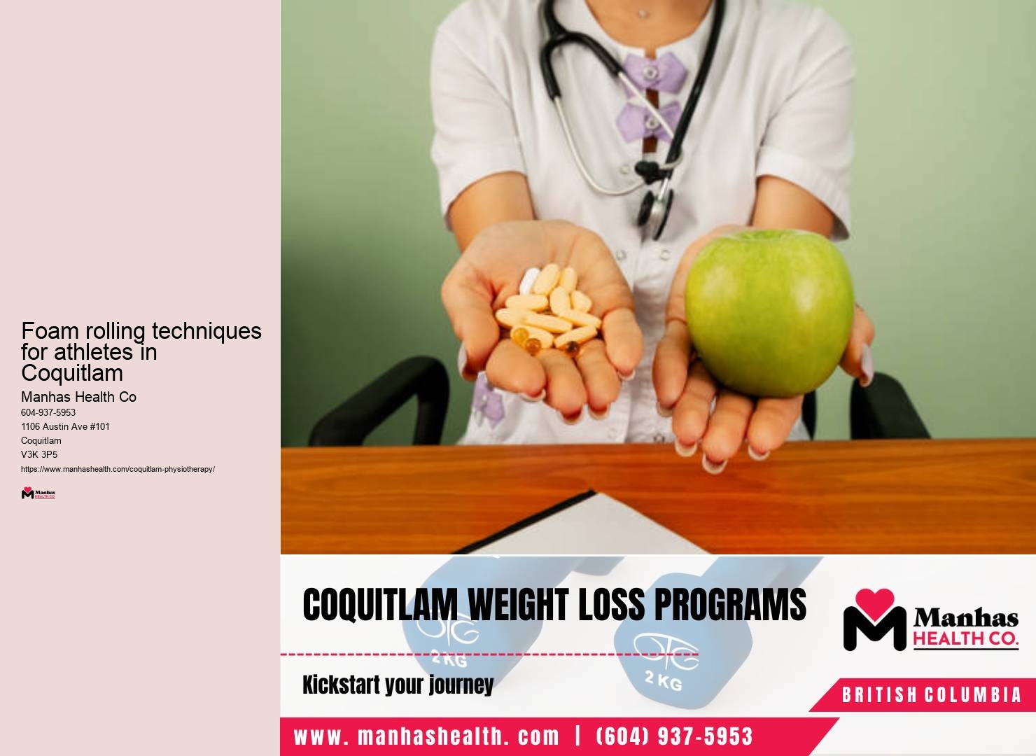 Coquitlam Neck pain therapy