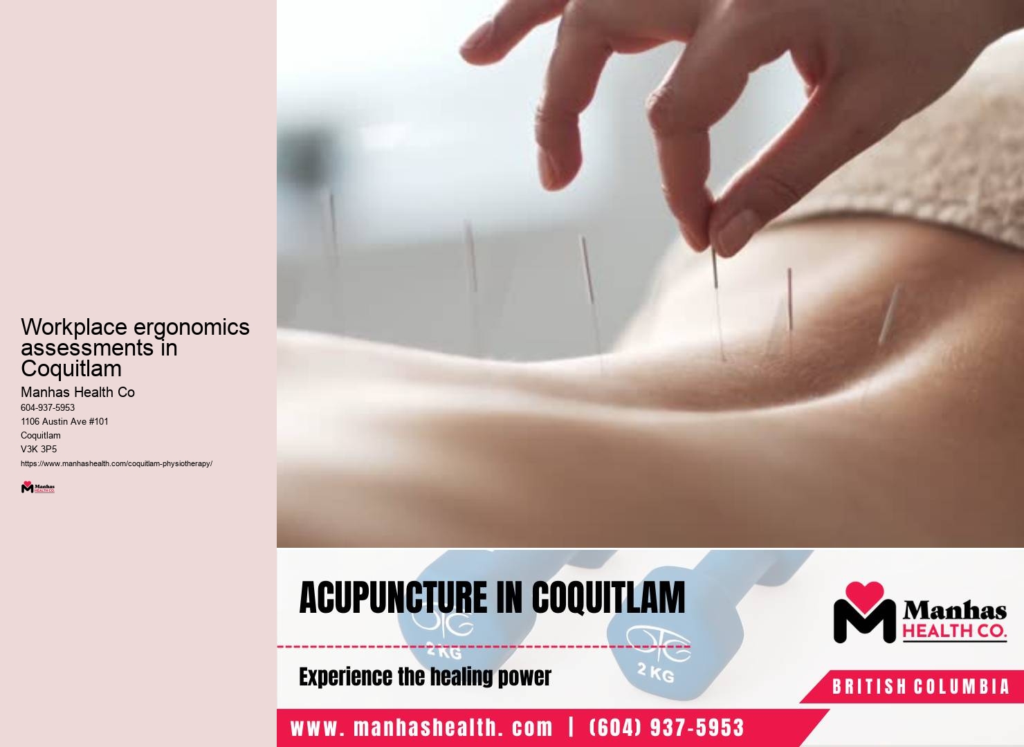 Tailored injury prevention programs in Coquitlam
