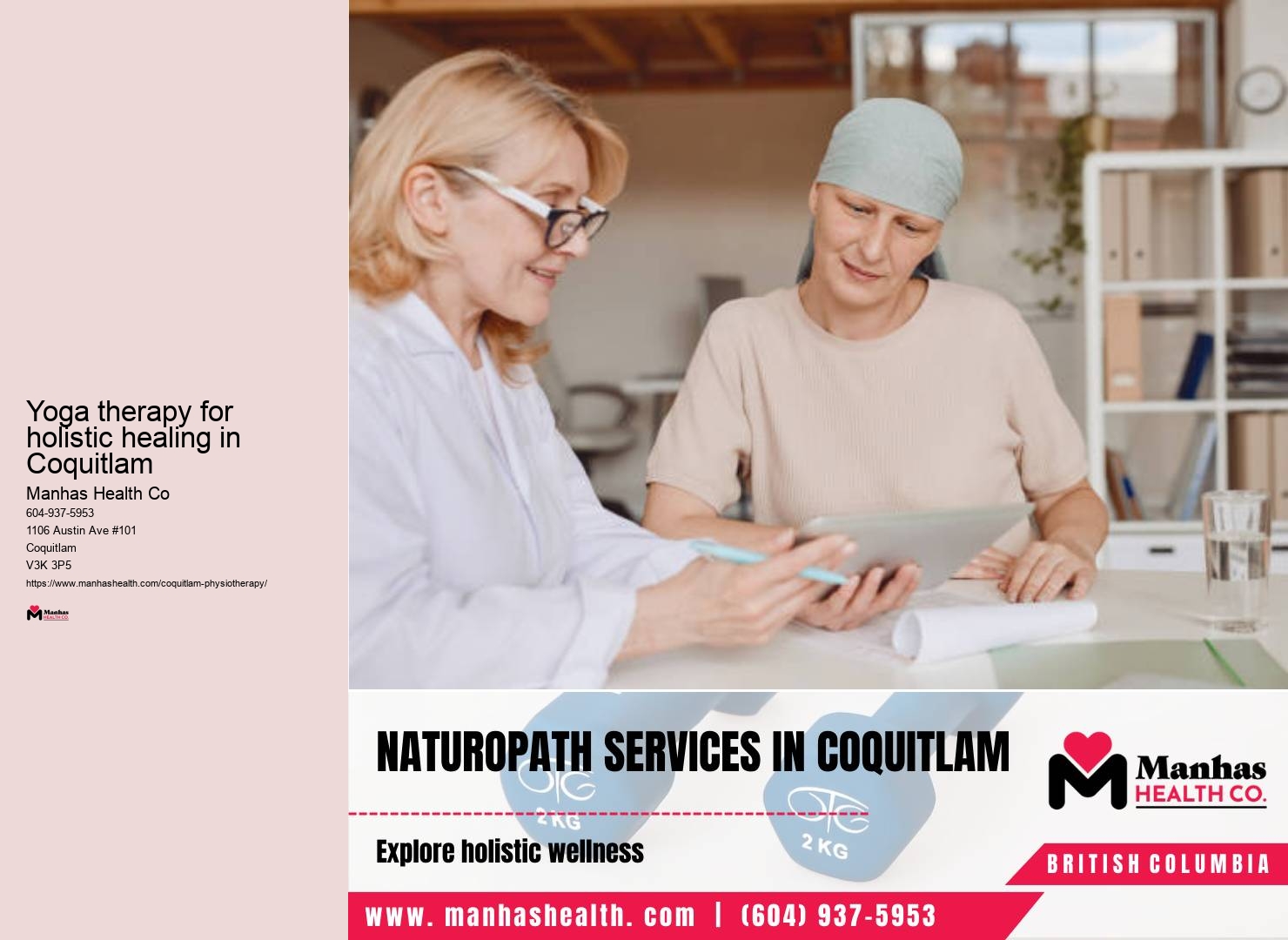 Functional rehabilitation services in Coquitlam