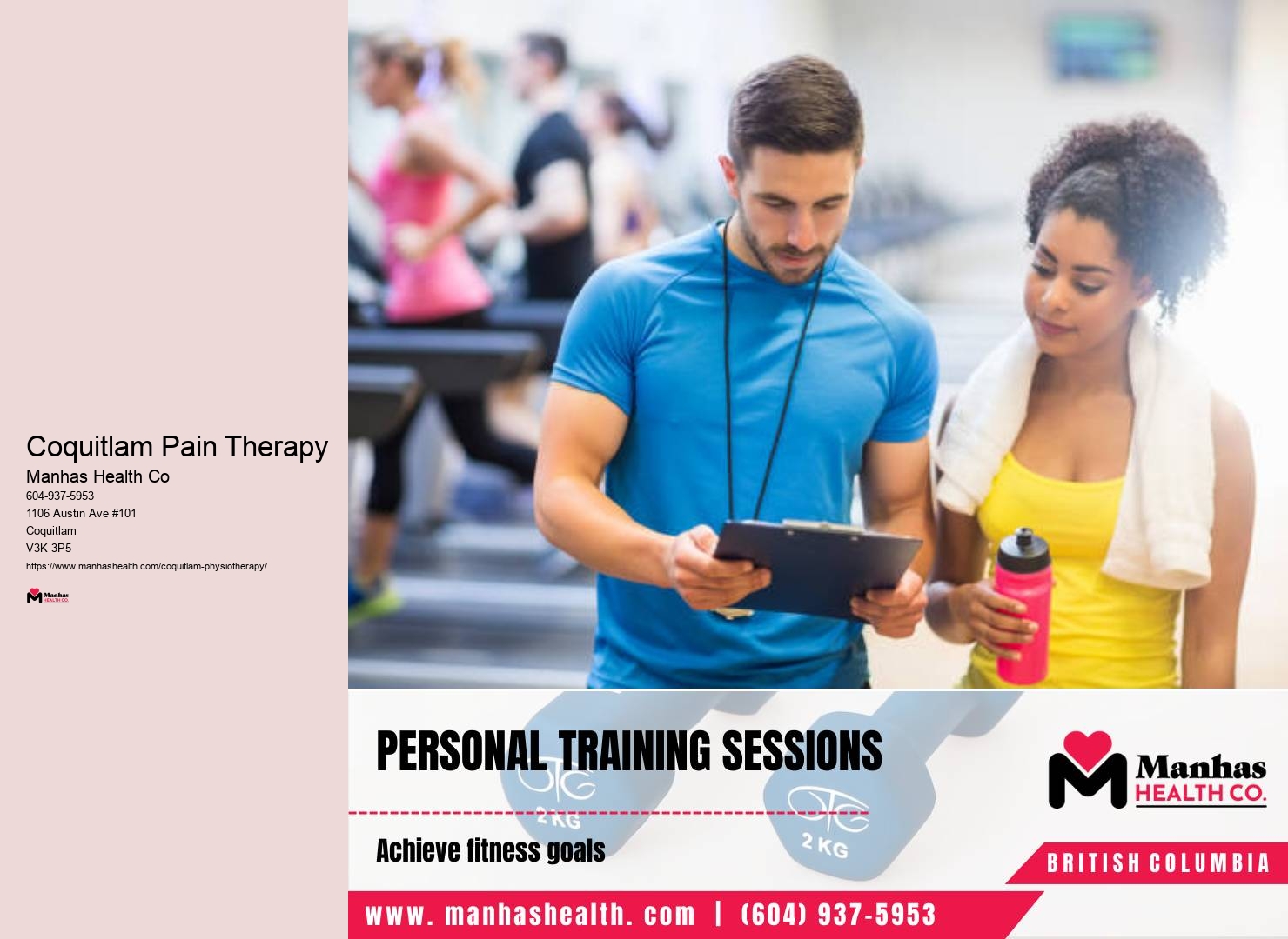 Private Physiotherapy Coquitlam