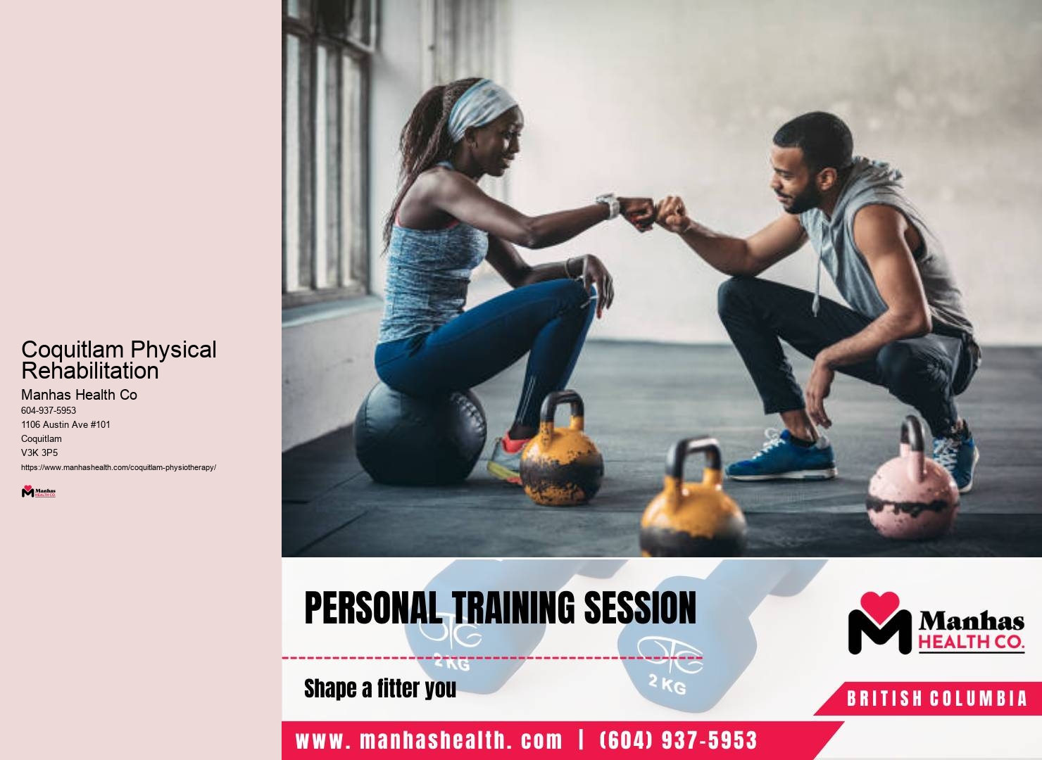 Physiotherapy for Injury Recovery Coquitlam