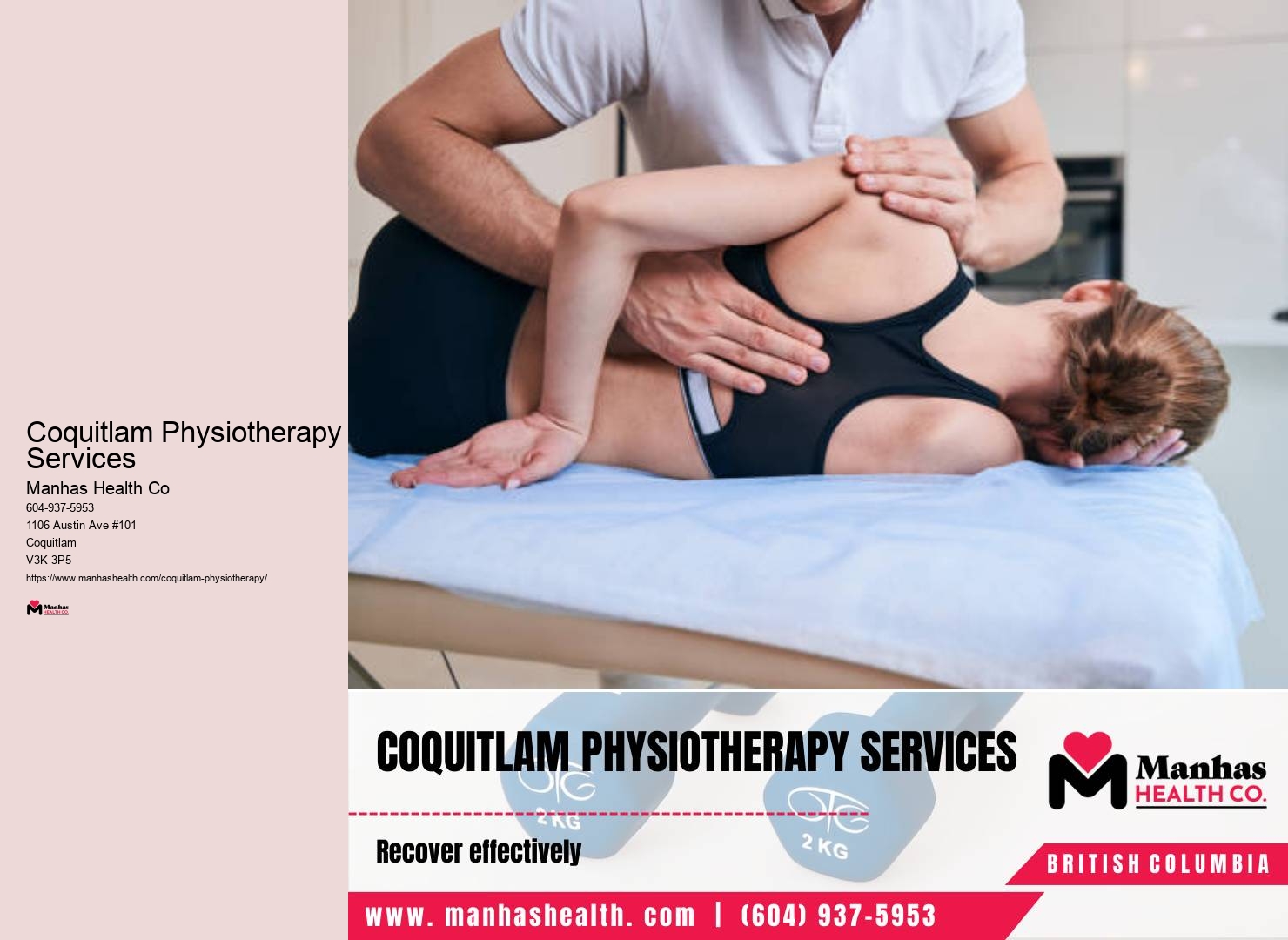 Comprehensive Sports Physiotherapy in Coquitlam