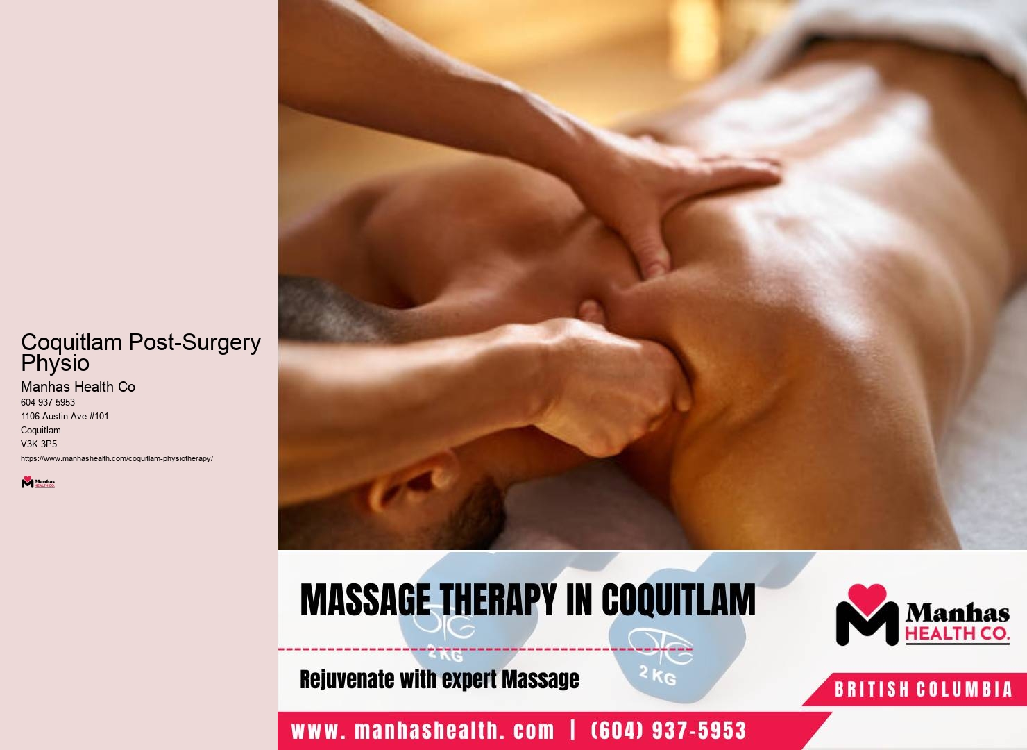 Experienced Coquitlam Physiotherapists