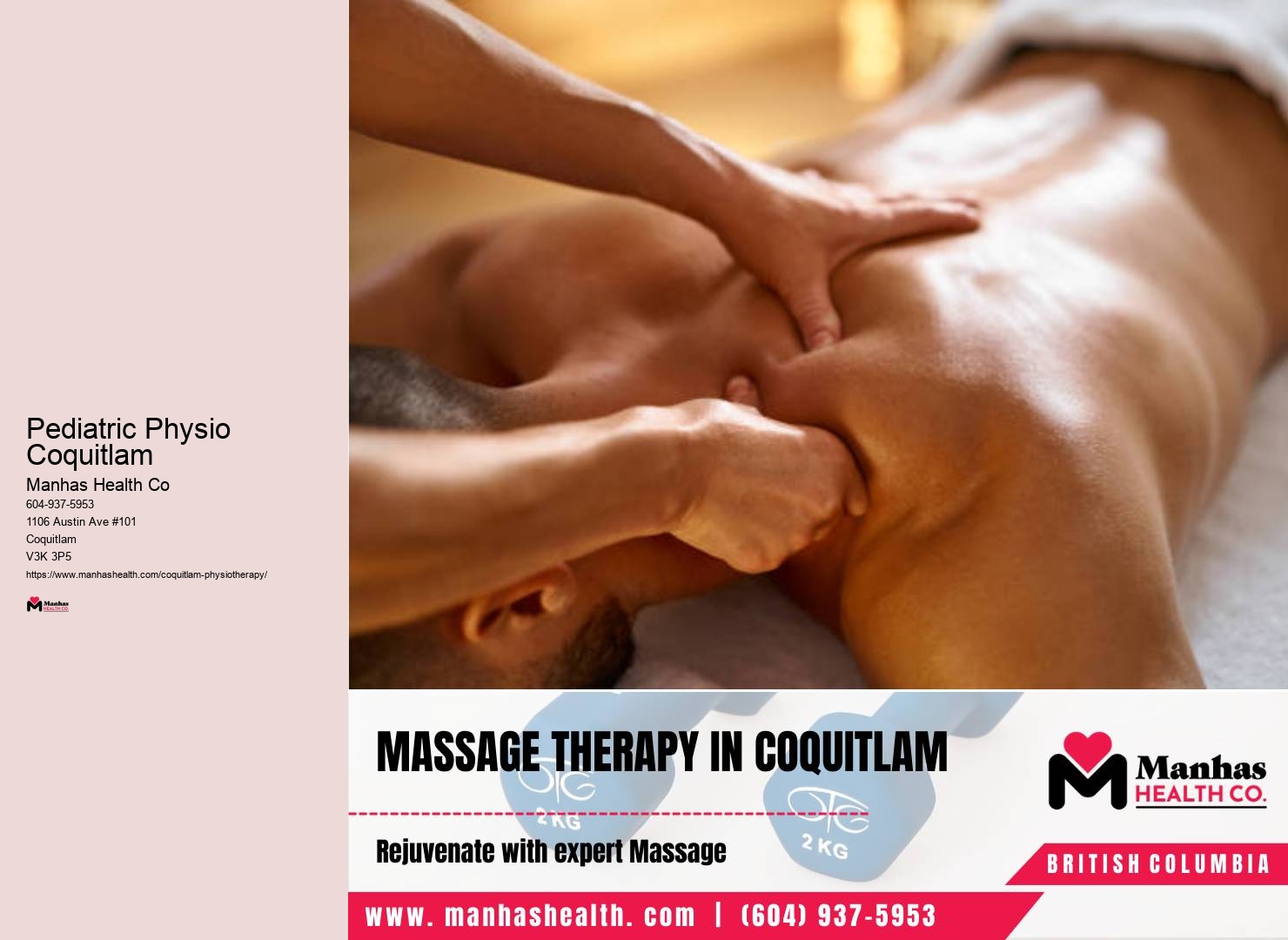 Physiotherapy for Posture Coquitlam