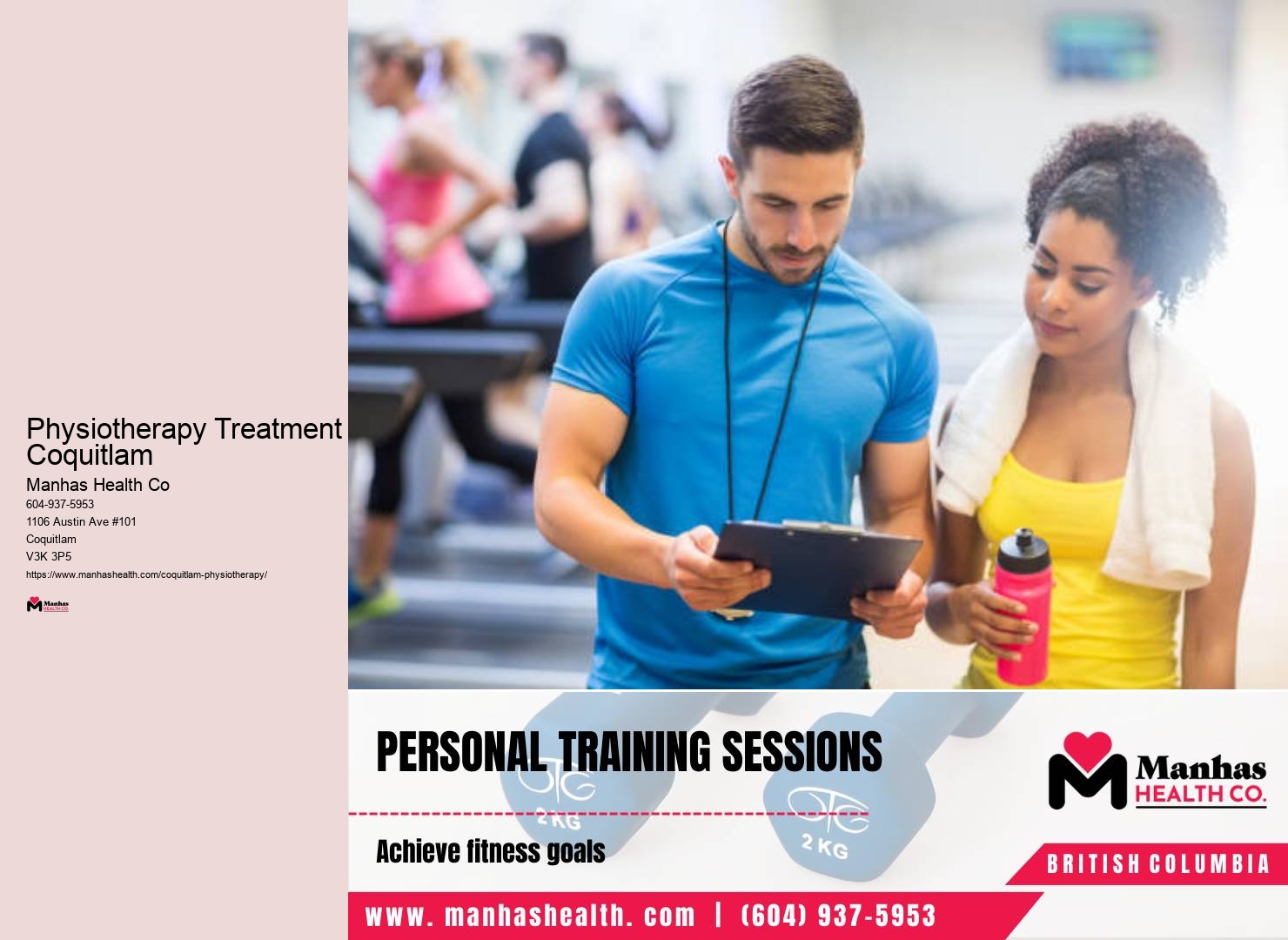 Personalized Coquitlam Physiotherapy Treatments