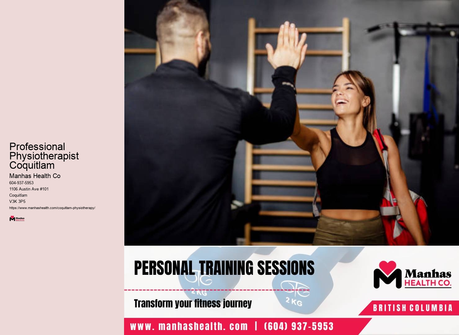 Physiotherapist Booking Coquitlam