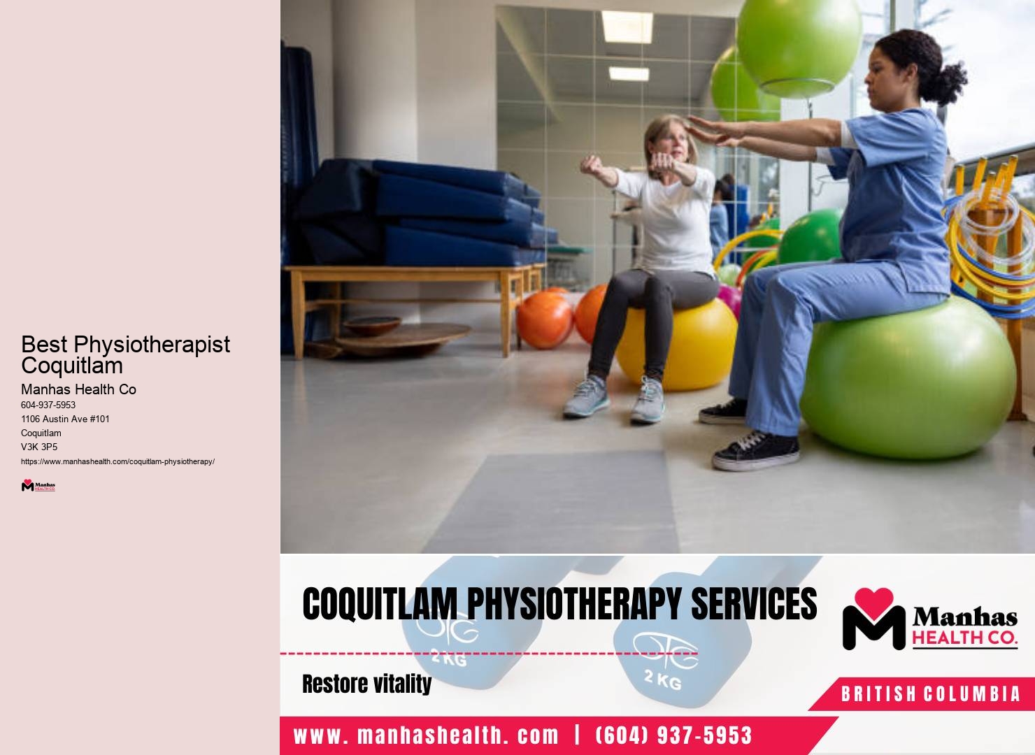 Best Physiotherapy Center in Coquitlam