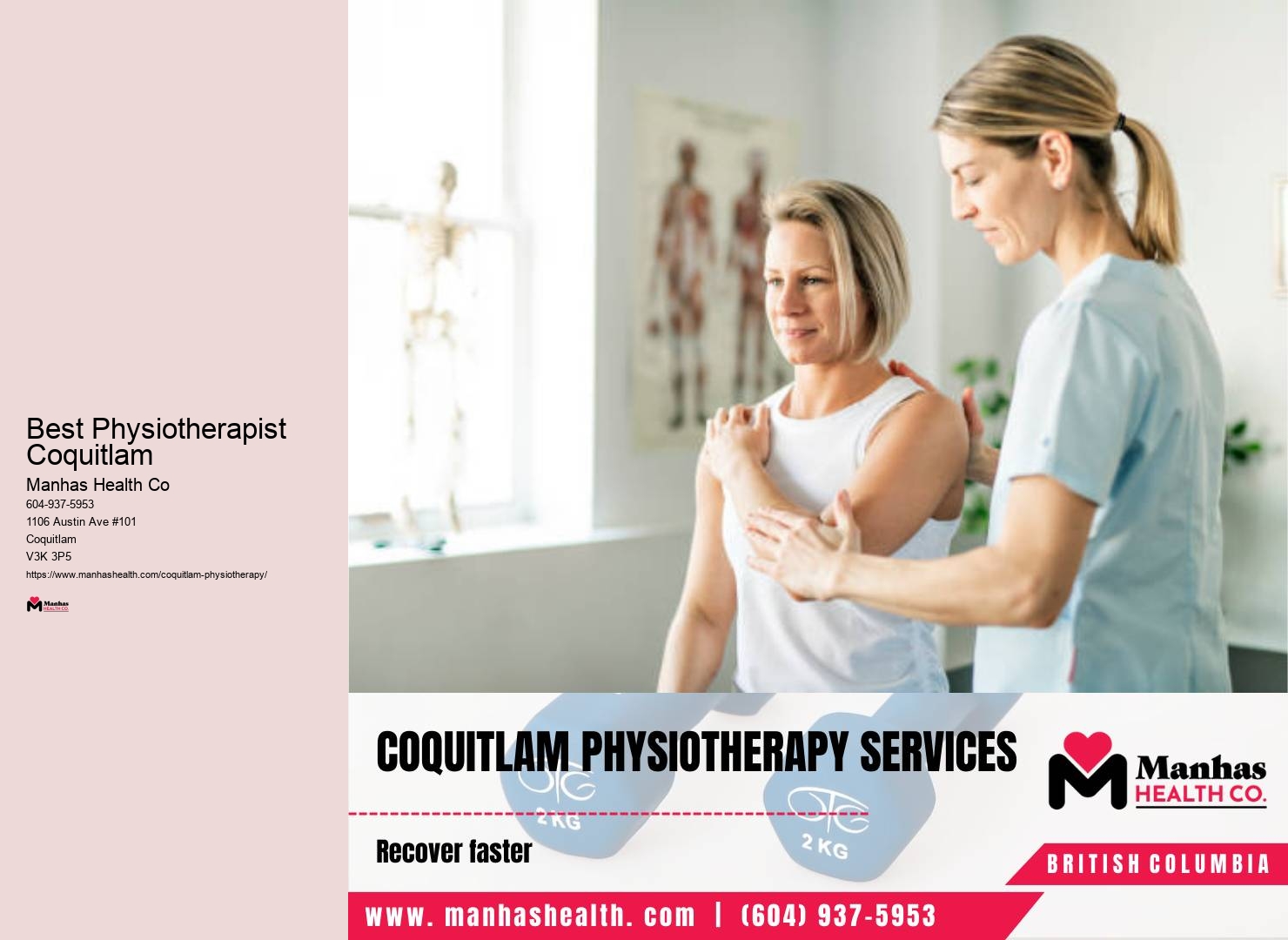 Top-Rated Physiotherapy Services Coquitlam