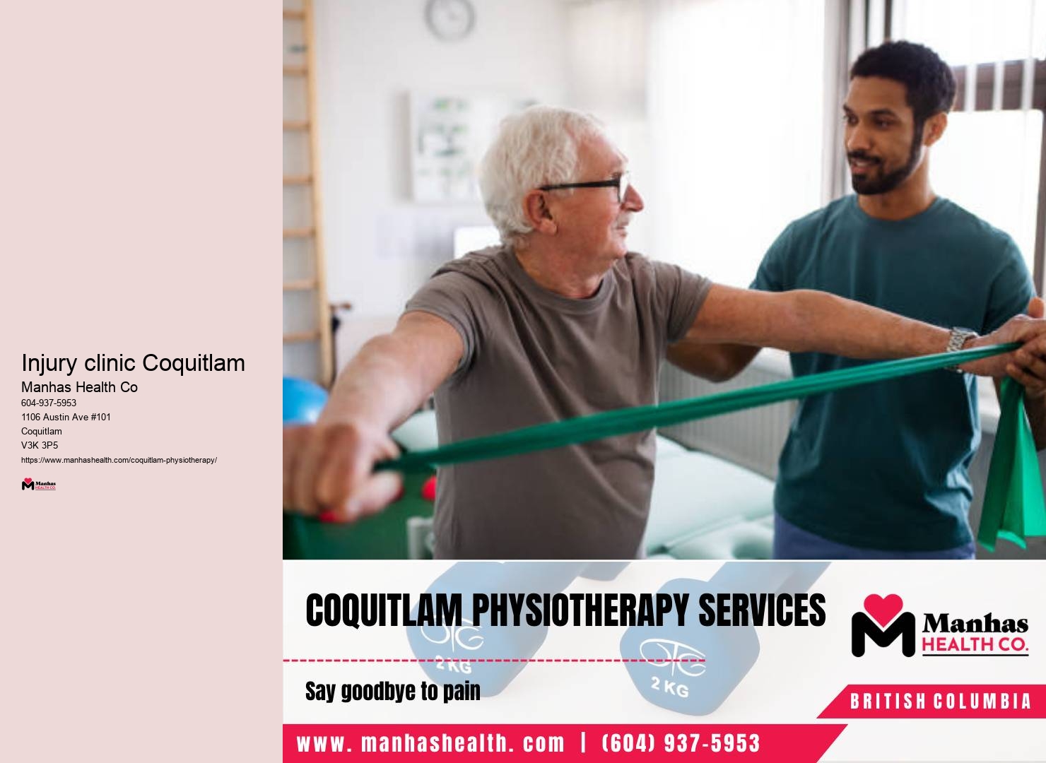 Coquitlam chronic pain management