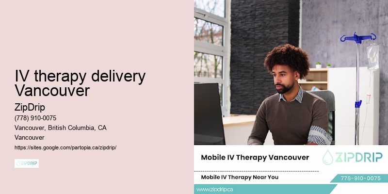 IV therapy delivery Vancouver