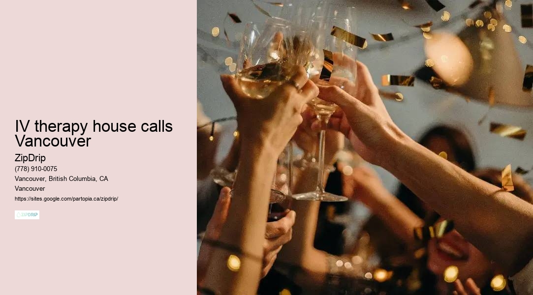 IV therapy house calls Vancouver hydration therapy