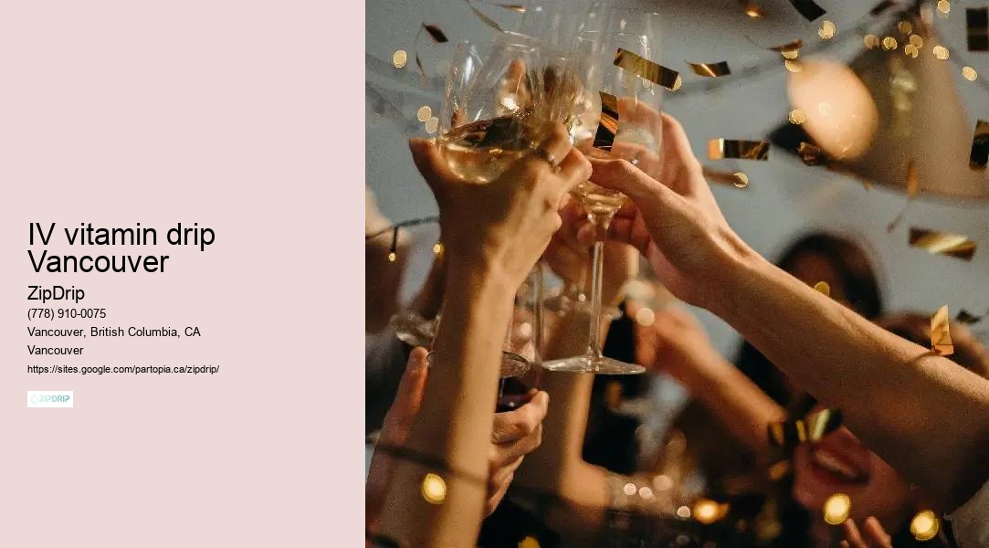 Mobile detoxification therapy IV vitamin drip Vancouver