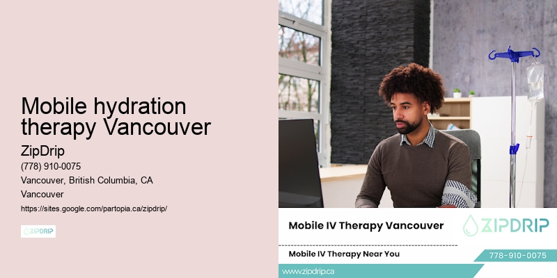 Mobile hydration therapy Vancouver