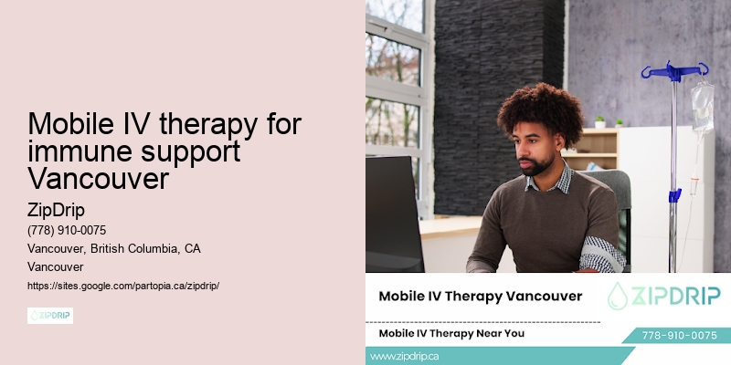 Mobile IV therapy for immune support Vancouver