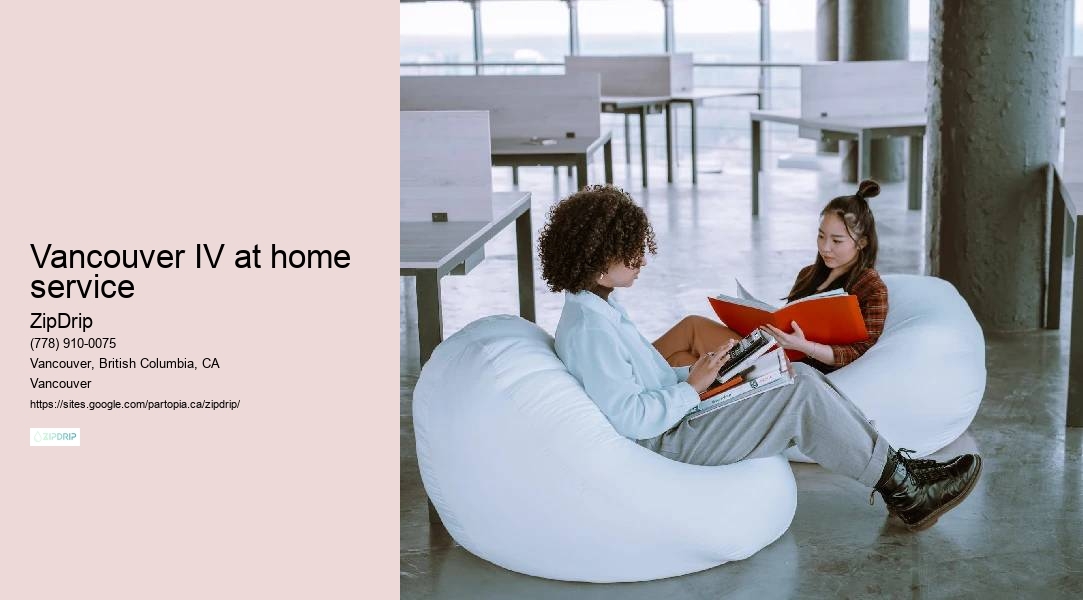 Vancouver IV at home service at-home IV hydration infusion