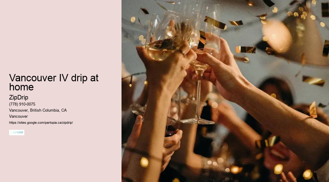 Mobile IV therapy for recovery and hydration Vancouver IV drip at home