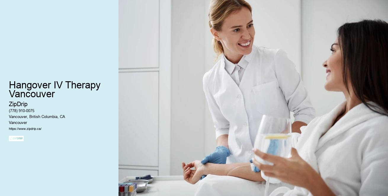 Hangover IV Therapy Vancouver Mobile Infusion Therapy