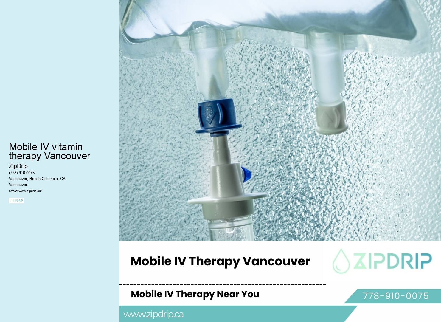 Mobile IV vitamin therapy Vancouver IV Therapy for Skin Glow