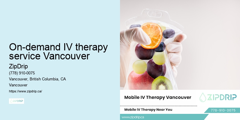On-demand IV therapy service Vancouver
