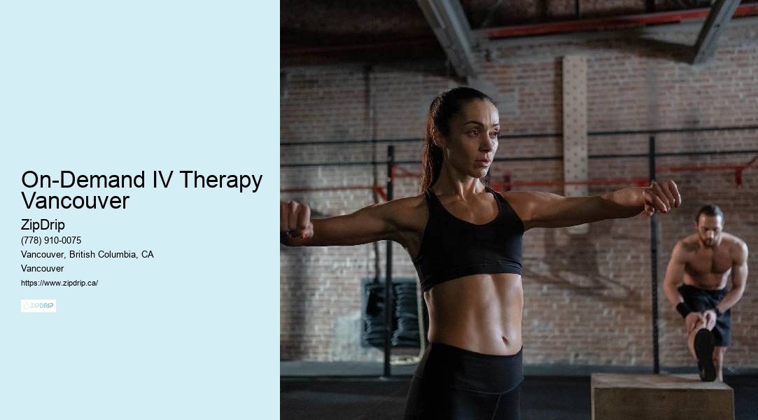 On-Demand IV Therapy Vancouver IV Therapy for Energy