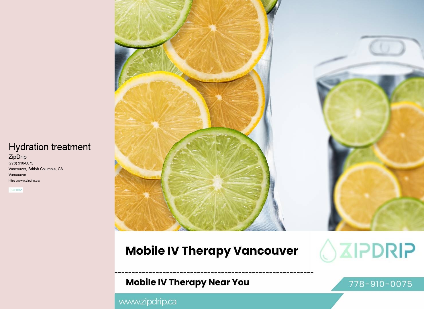 Vancouver mobile vitamin infusion for improved immunity