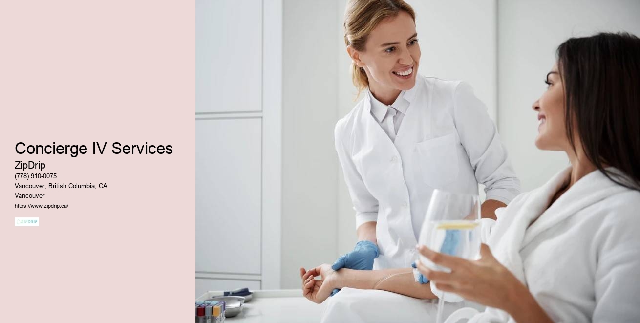 IV Therapy Delivered to Your Location in Vancouver