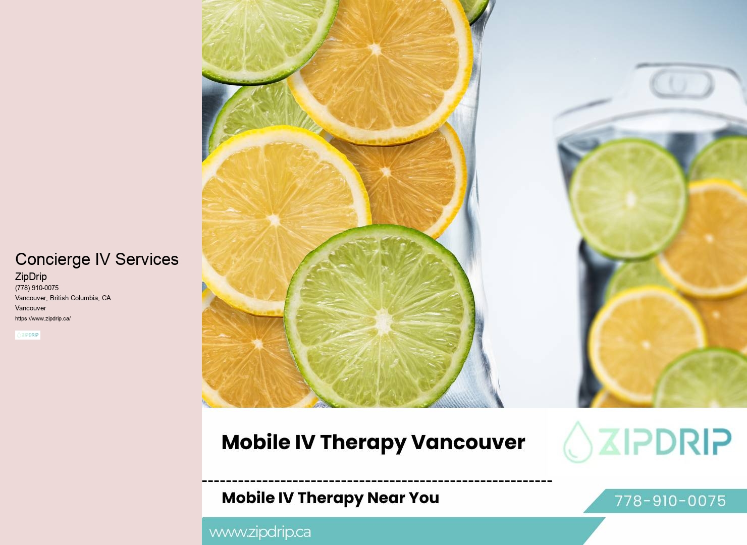 Vancouver Mobile IV Services