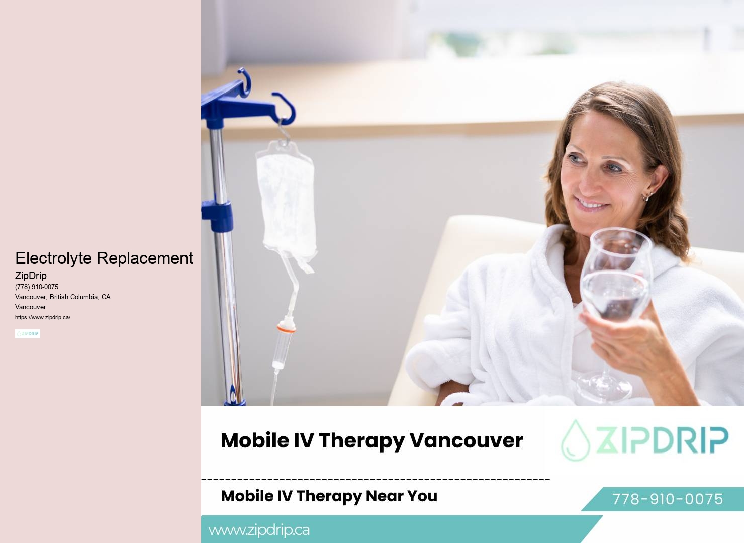 IV Rehydration Vancouver