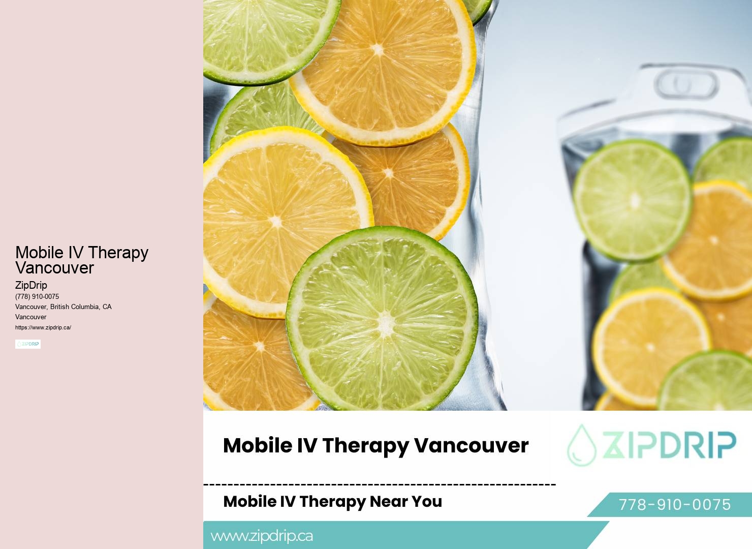Vancouver IV Vitamin Infusion Therapy