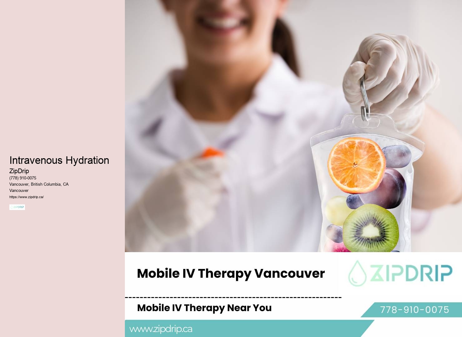 IV Therapy for Jet Lag Vancouver