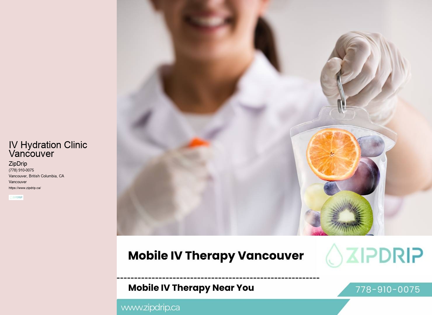 IV Hydration Solutions Vancouver
