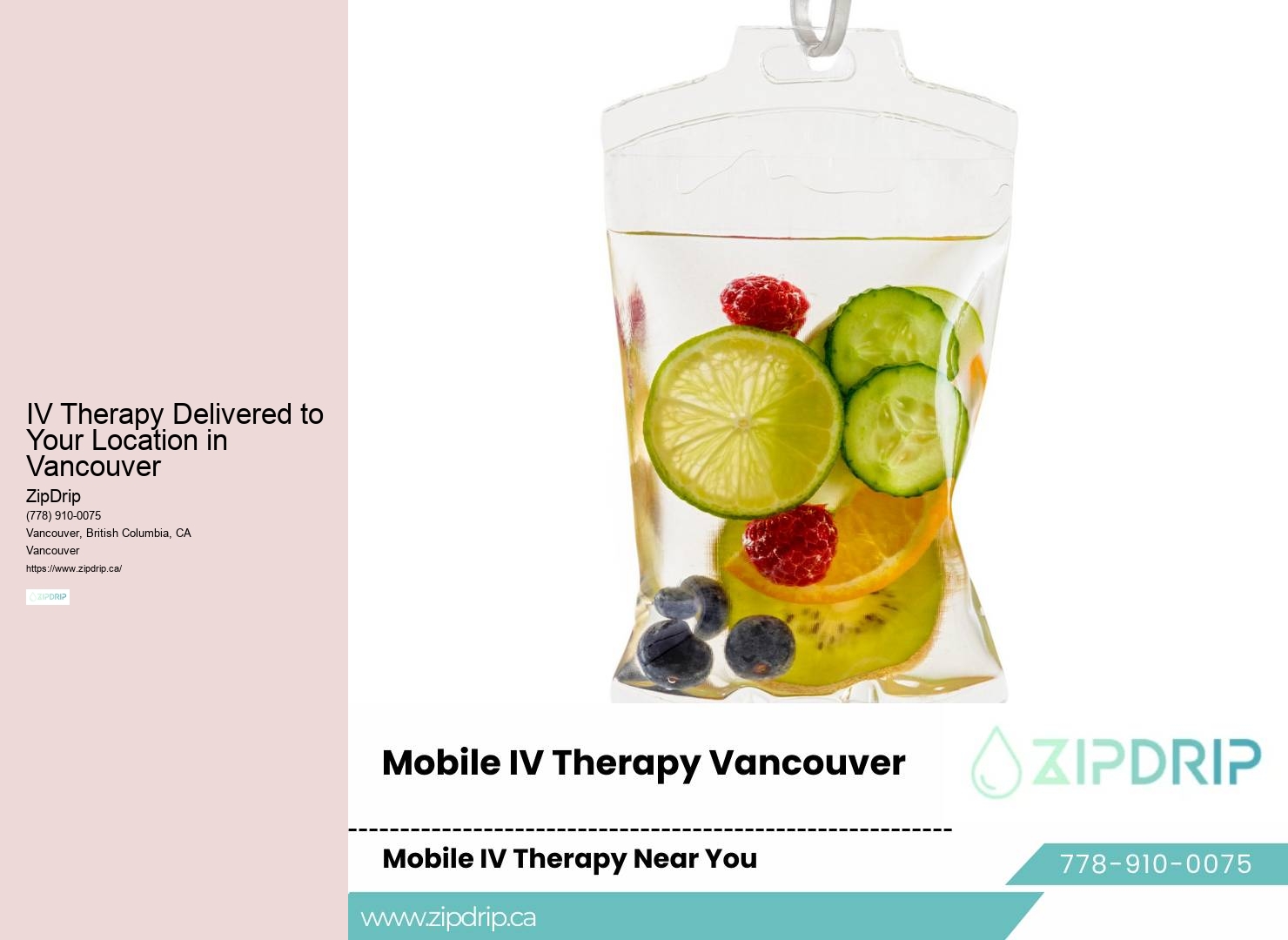 IV Vitamin Boosters