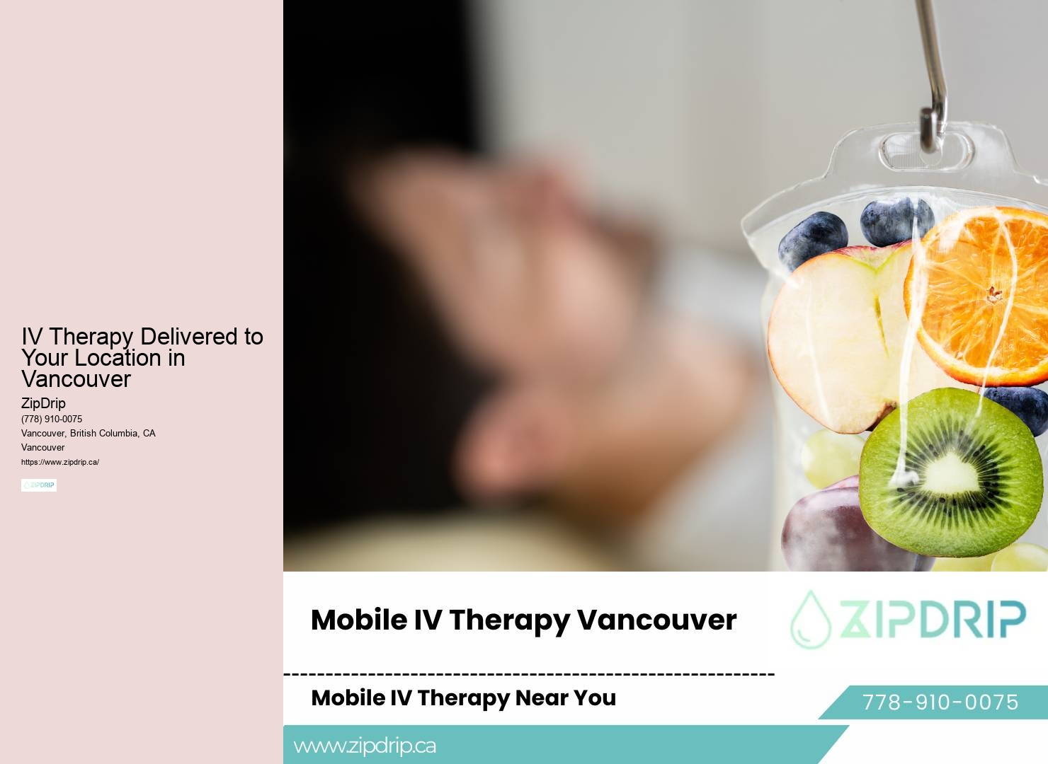 IV Infusion Clinic Vancouver