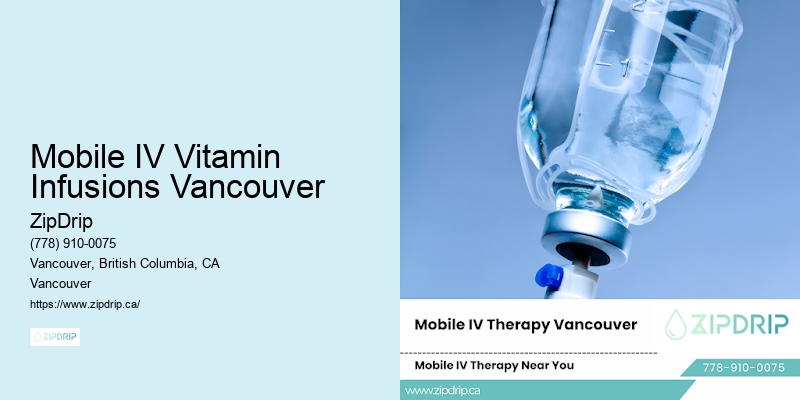 Mobile IV Vitamin Infusions Vancouver