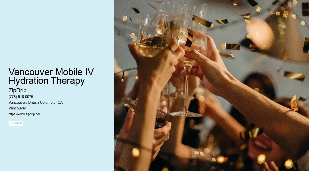 Vancouver Mobile IV Hydration Therapy Wellness IV Infusion