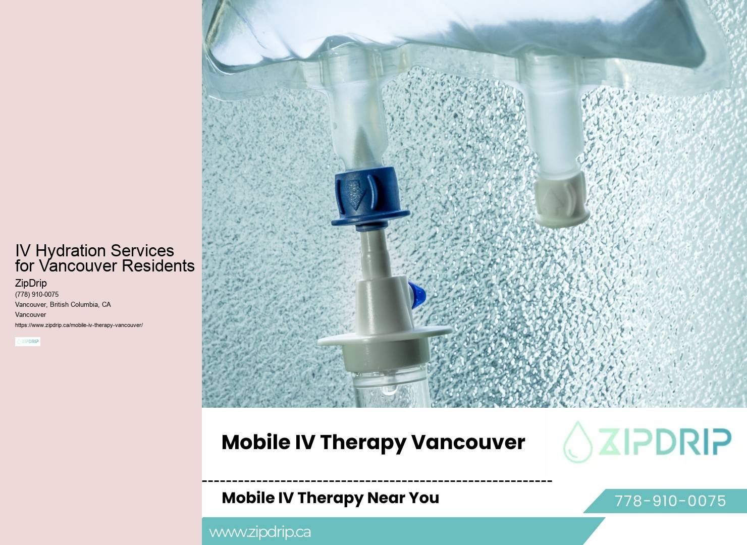 Intravenous Therapy Vancouver