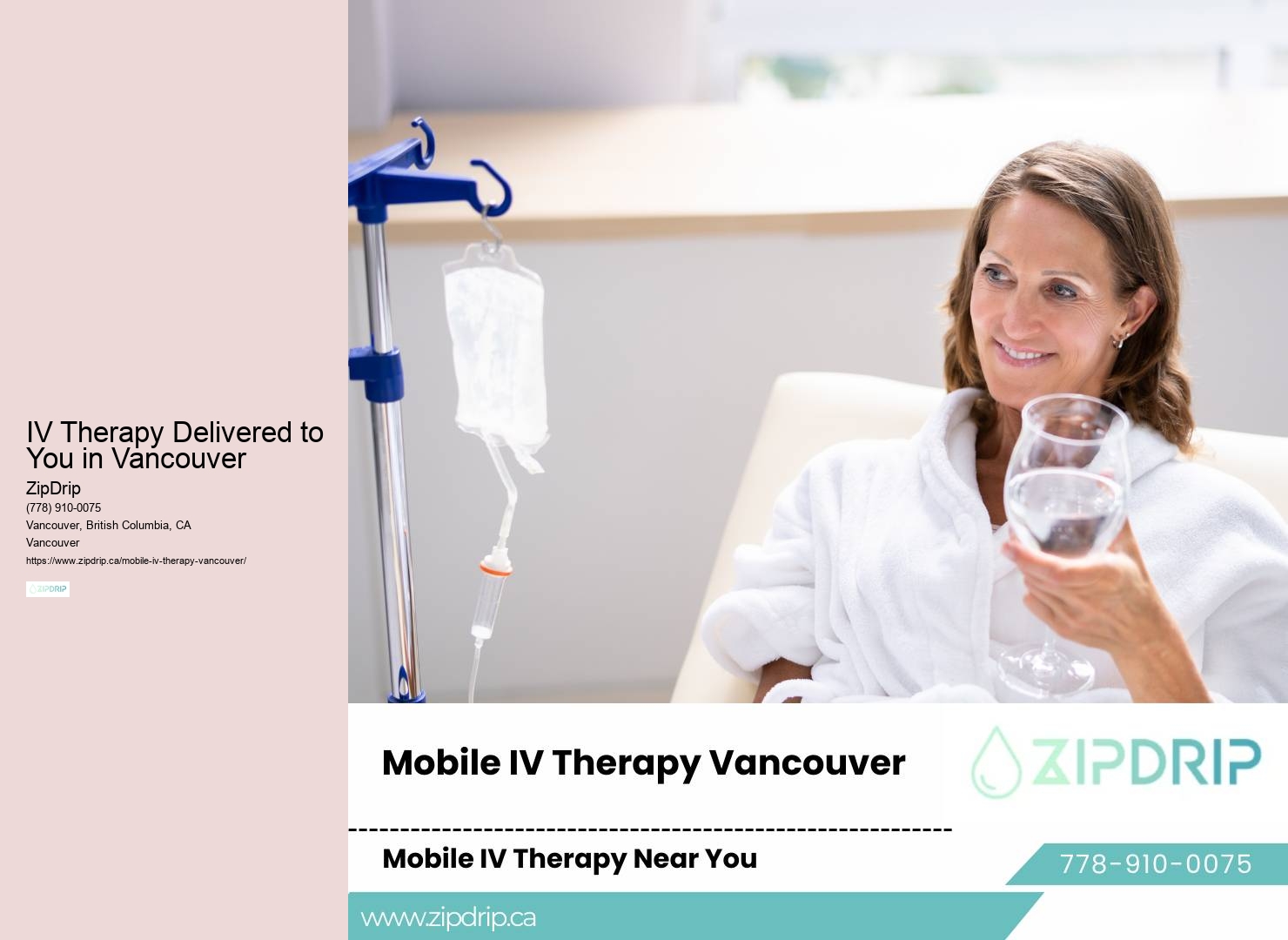 Vancouver IV Therapy for Recovery