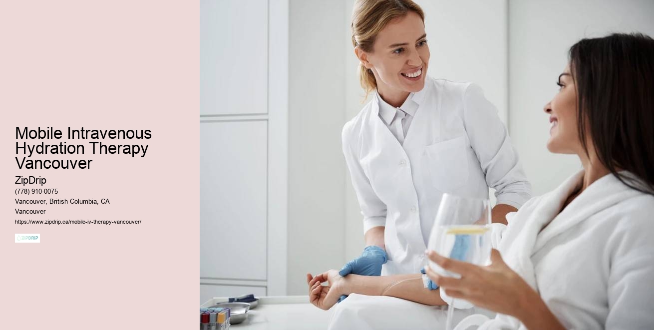 Vancouver's mobile IV hydration services