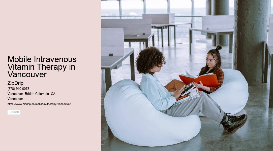 IV drip therapy at your doorstep Vancouver