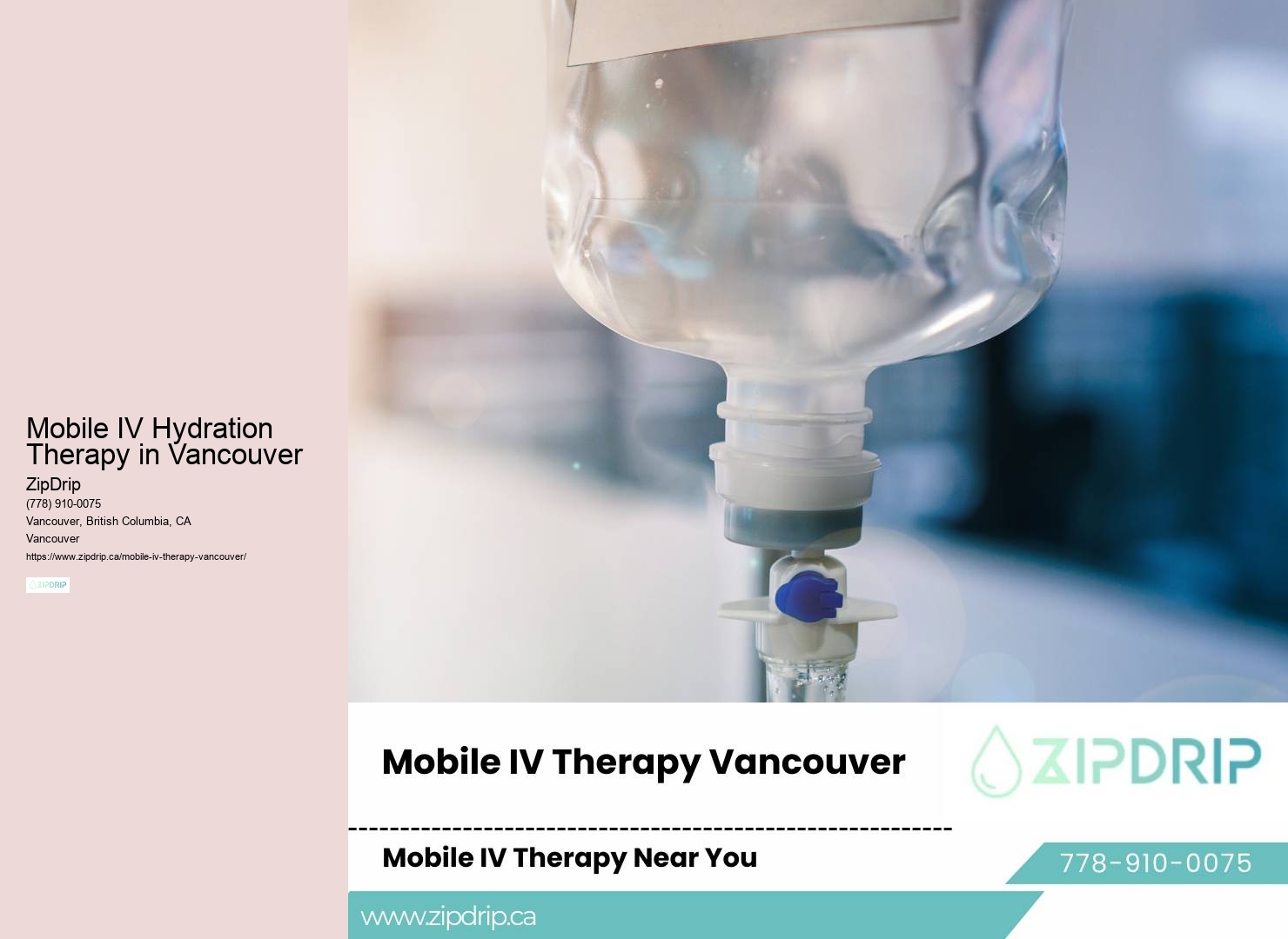Vancouver IV Fluid Delivery