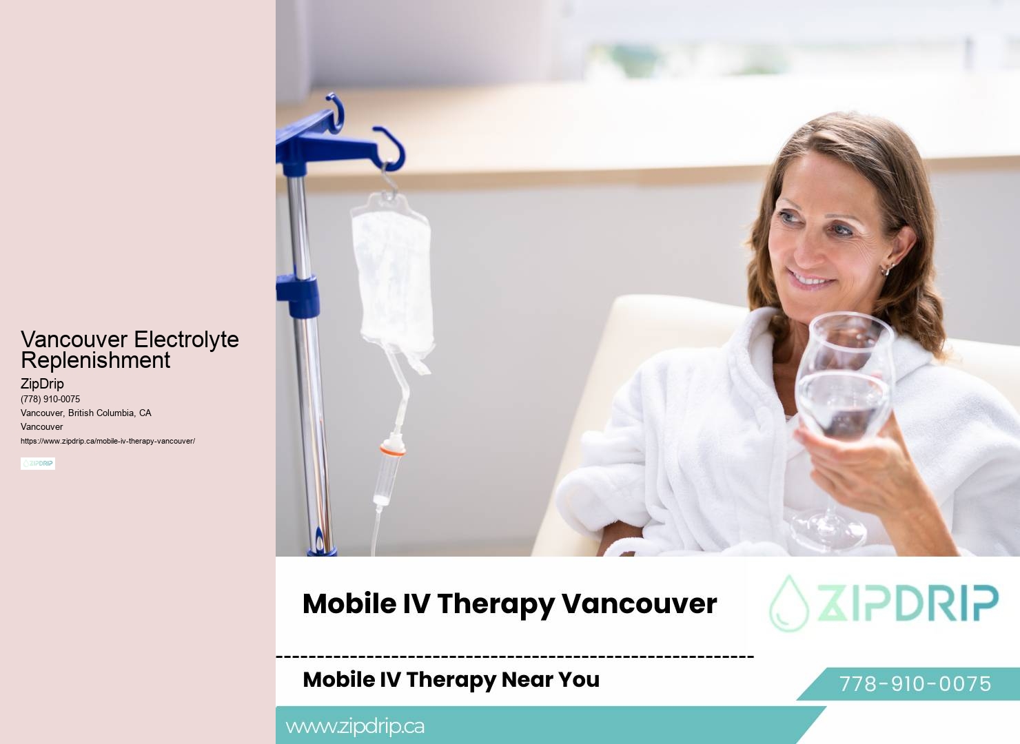 Vancouver Mobile IV Wellness Boost