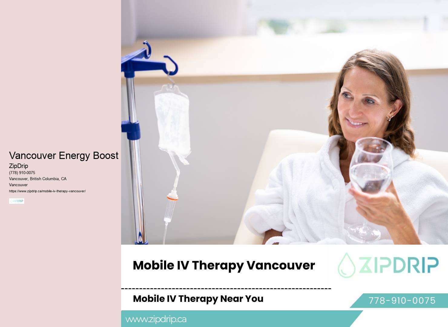 In-home IV infusion Vancouver