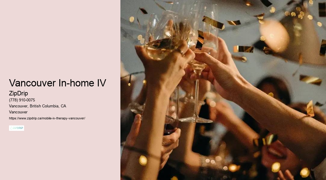 Vancouver IV drip infusion treatment