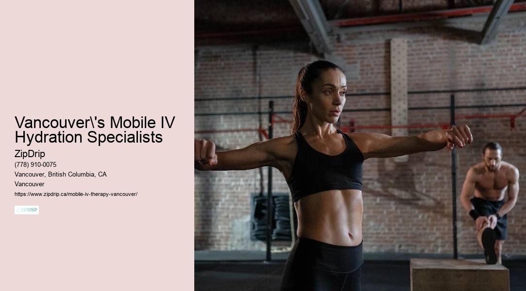 IV Drip Therapy in Vancouver